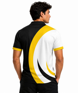 Camiseta Polo Sublimada Personalizada para Hombre, Polo de Golf de Alto Rendimiento, Secado Rápido, Absorbe la Humedad, Uniforme Deportivo, Ropa de Trabajo Corporativa - Product Image 4