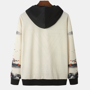 เสื้อฮู้ดดี้ผู้ชายคุณภาพพรีเมียมรุ่นใหม่ล่าสุด ผ้าฟลีซคอตตอน 100% ระบายอากาศได้ดี กันลม เหมาะสำหรับฤดูหนาว - Product Image 2