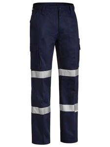 Reflective Safety Cargo <b>Work</b> Pants Breathable Protective <b>Construction</b> Workwear Pants - Product Image 2