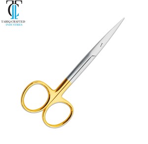 Tijeras Oftálmicas de Iris de Calidad Premium, Hoja Recta, Punta Fina, Instrumentos de Precisión para Cirugía Ocular - Product Image 5