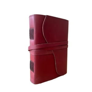 Personalized Handmade Leather Journal A4 A5 A6 Size Softcover Vintage Notebook with Strap <b>Lock</b> Rustic <b>Diary</b> Travel Sketchbook - Product Image 4