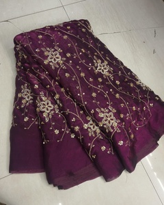 Tissu de soie Fandy pour la confection de Kurtis de cérémonie, 75 GSM, largeur 44 - Product Image 3