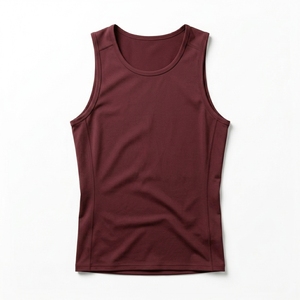 Sports Wear Polyester Boy's Muscle <b>Singlet</b> Sleeveless Vest Gym Mens Tank Top Bodybuilding Fitness <b>Running</b> Custom Logo - Product Image 1