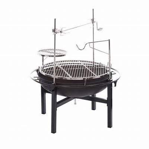 Elegante parrilla de hierro antigua con detalles elegantes para una experiencia de asado al aire libre en un jardín rústico. - Product Image 5