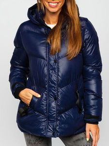 Chaqueta de Invierno Unisex Personalizada al por Mayor 2026 para Mujer, Cuello Alto, Logotipo Frontal, Tejido Transpirable, Relleno de Algodón, Gruesa e Informal - Product Image 5
