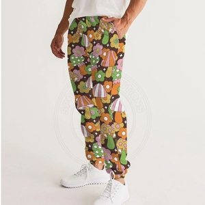 Pantalon de survêtement en molleton français pour homme, style décontracté, mélange de coton confortable pour une tenue moderne - Product Image 3
