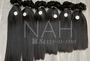 [PELO RECTO DE HUESO] Real vietnamita sin enredos sin derramamiento muy sedoso y suave, cabello crudo al por mayor paquetes de cabello liso de hueso - Product Image 3