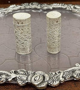 Nouvel arrivage Vintage gravé à la main, motifs allemands, plaqué argent, longue boîte ovale, boîte rectangulaire, bijoux pour la décoration de la maison - Product Image 4