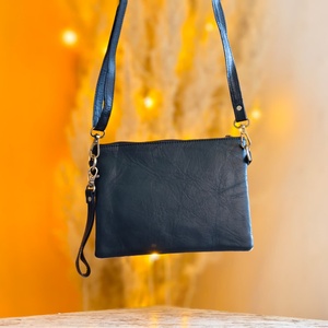 100% Genuine Leather Hair On Clutch Wristlet Sling Pouch Bag <b>Unique</b> Hot Sell Hair Western Style Crossbody Bag Preppy Lady Design - Product Image 2