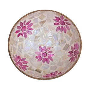 Vente en gros de bols en coquille de noix de coco gravés, écologiques, modernes, uniques, artisanaux, polis, durables et de haute qualité - Product Image 1