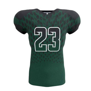 Camisetas de Fútbol Americano Personalizadas y Transpirables con Nombre y Número, Impresión por Transferencia de Calor, Manga Corta, Personalización Completa para Equipos - Product Image 1