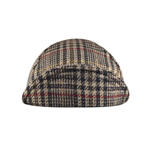 Gorro de Lana a Cuadros de Primera Calidad, 5 Paneles, Transpirable, Protección Solar para Adultos, Uso Casual de Primavera y Otoño, 56-58CM - Product Image 2