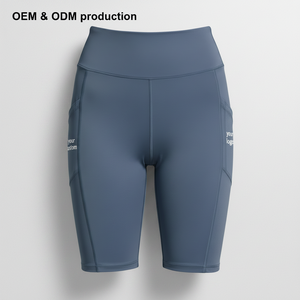Shorts de pickleball de cintura alta para mujer, transpirables, de secado rápido, con control de abdomen, con bolsillos, para gimnasio, correr, OEM, ODM - Product Image 2