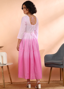 Vestido Largo de Algodón Bordado para Mujer, Corte en A, Estilo Informal, Secado Rápido, para Fiestas de Verano, Moda Moderna para Uso Diario, al Mejor Precio de Proveedor - Product Image 2