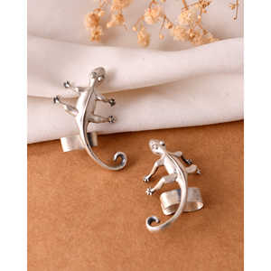 Boucles d'oreilles en argent fin Liz Meera Jaipur Brand Inde Origine Modèle MTER556 - Product Image 4