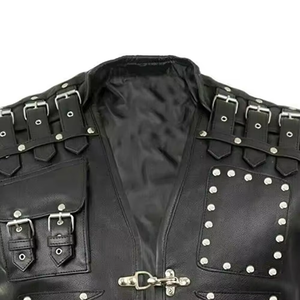 Gilet de motard en polyester/coton brodé avec logo personnalisé pour les motards, vêtements d'extérieur décontractés d'été - Product Image 5