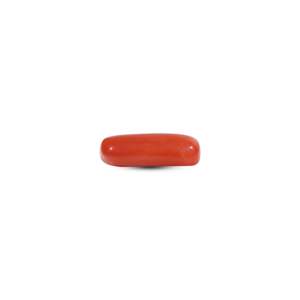 6.05 Carat Synthetic Red Coral Oval Cabochon Loose Gemstone High Quality 4x6mm 10x14mm for Fine Jewelry - Product Image 3