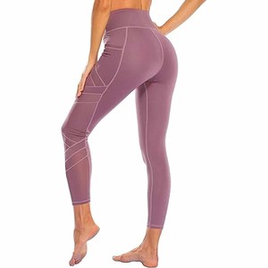 <b>Hot</b> Sale Sport Women Sublimation <b>Leggings</b> Highest Quality Printing Trousers Fitness Slim Mid Waist Scrunch Butt Latest Arrival - Product Image 4