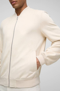 Chaqueta Bomber Casual para Hombre, Estilo Urbano, con Cierre de Cremallera, Cuello Redondo, Bordado de Conejo, Estilo Piloto, Holgada, para Invierno - Product Image 6