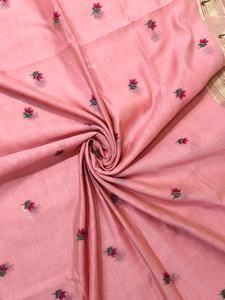 Sari Paithani traditionnel de créateur, dernière collection, en pur viscose et coton doux, avec magnifique tissage Zari, richement orné sur le pallu et la bordure – Fournisseur - Product Image 2