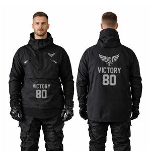 Chaqueta de Motocross Personalizada para Hombre, Impermeable, Cortavientos, Táctica, para Motociclismo Todoterreno, Sudadera con Capucha, Abrigo para Carreras al Aire Libre - Product Image 1