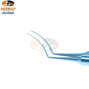 Pinces de capsulorhexis manuelles en acier inoxydable pour chirurgie neuro-ORL et plastique – Instruments médicaux de qualité supérieure approuvée - Product Image 2