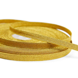 Bordure en dentelle tressée dorée en fil de bulion faite à la main pour uniformes de cérémonie, style vintage traditionnel, largeur personnalisable pour chapeaux - Product Image 6