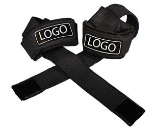 Sangles de musculation professionnelles personnalisées en coton robuste pour la musculation, le powerlifting, les soulevés de terre et les exercices de levage - Product Image 1