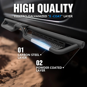 Estribos de Acero Reforzado de Alta Calidad OEM para Chevy Colorado, GMC Canyon, Silverado y <span class=keywords><strong>Ram</strong></span> 1500 (2015-2026), Antideslizantes y Fáciles de Instalar - Product Image 3