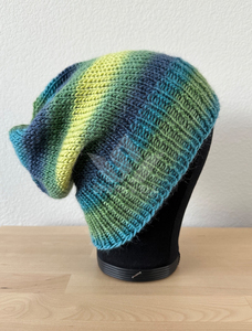 Gorro de Punto Jacquard con Bloques de Color SPARKWELL INDUSTRY, Unisex para Adultos, 56-58CM, Gorro Casual de Invierno, Estilo Holgado, Acrílico - Product Image 1