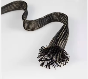 Manchon tressé en fibre de carbone durable et extensible pour protection - Product Image 5