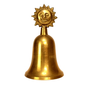 Campana de barco de aluminio pulido dorado de nuevo diseño para decoración, regalos, decoración de oficina, uso en bares y decoración exterior. - Product Image 1