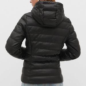 Brand New Lightweight Windbreaker Men Puffer <b>Suede</b> <b>Jacket</b> Padded Quilted Genuine Leather Winter Outdoor Hooded High <b>Jacket</b> - Product Image 5