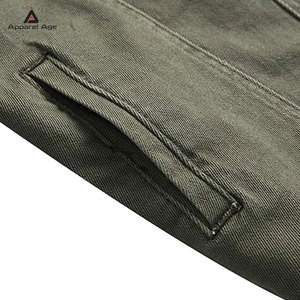 บริการ OEM เสื้อแจ็คเก็ตยีนส์ผู้ชายคุณภาพสูง ออกแบบตามสั่ง แจ็คเก็ตยีนส์ดีไซน์ใหม่สำหรับผู้ชาย ผลิตในปากีสถาน - Product Image 6