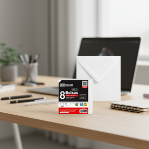 8 BUSTE BIANCHE 155X155MM Buste di Carta Categoria Prodotto - Product Image 3