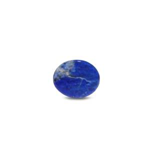 Natural Lapis Lazuli Loose Gemstone-15.25 Carat Certified Wholesale Pear Cut Cabochon - Product Image 2