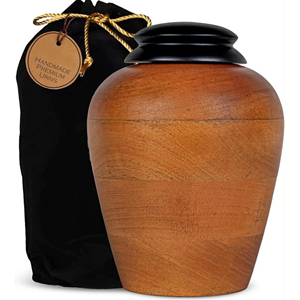 Wholesale Wooden Keepsake Urn Collection Wooden <b>Memorial</b> <b>Box</b> Urn for Ashes by AYAANS - Product Image 2