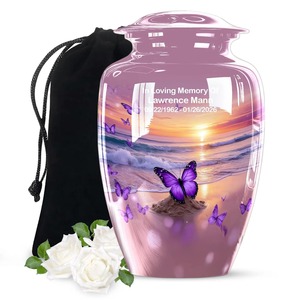 Butterfly Cremation Urn Necklace Ashes <b>Memorial</b> <b>Keepsake</b> Jewelry Pendant Personalized Mini Ash Holder Eco-Friendly Durable Gift - Product Image 4