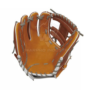 Professional <b>Baseball</b> Fielding Gloves Durable Leather Softball Training Glove Lightweight Infield Outfield Strong Grip - Product Image 3