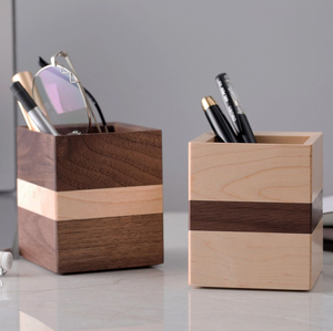 Portalápices de Escritorio de Bambú de Alta Calidad, Portalápices Infantil para Escritorio, Accesorios de Oficina - Product Image 6