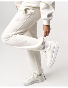 Conjunto Deportivo de Dos Piezas para Mujer, Sudadera con Hombros Caídos y Pantalones, de Alta Calidad, con Logotipo Personalizado, Estilo Casual - Product Image 4