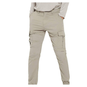 Custom Logo printing <b>Men's</b> Elastic Waist Canvas Pants Breathable Quick Dry Anti-Pilling Eco-Friendly regular fit <b>men</b> sweatpants - Product Image 5