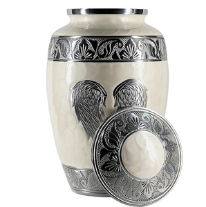 Urna Funeraria de Metal para Adultos de 200 Pulgadas Cúbicas, Diseño Excelente, Precio Razonable, Fabricante Confiable, Ecológica y Duradera - Product Image 1