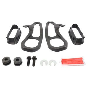 Ganci di traino anteriori per Ram 1500 DT 2019-2021 - Alluminio nero con accessori, nuovi, sinistro e destro - Product Image 3