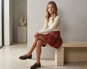 Falda Corta Informal de Verano para Mujer, Suave, Sólida, de Secado Rápido, Cómoda para Usar Todo el Día - Product Image 2