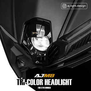 AJLIGHT DESIGN MMBCU Faro LED de 3 Pulgadas con Ojo de Pez RGB, Controlado por Aplicación, Luz Alta/Baja, Alta Intensidad, Visibilidad, Retrofit PnP - Product Image 3