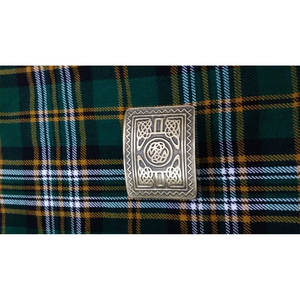 Hebilla de cinturón para kilt con nudo celta en espiral para hombre, acabado antiguo/hebillas celtas para kilt de las Tierras Altas, accesorios tradicionales para tartán - Product Image 3