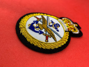 Exclusive Hand Embroidery Badges High Quality Premium Decorative <b>Sew</b> On Patches with Custom Logo Private Label OEM Service - Product Image 2
