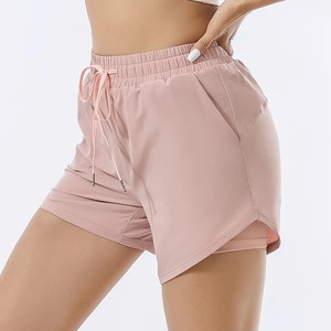 Shorts Deportivos de Verano para Mujer 2 en 1 de Secado Rápido, Shorts para Correr con Calzones Interiores y Bolsillo en la Cintura Elástica - Product Image 5