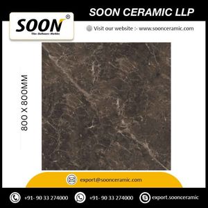 Nuevo Diseño de Baldosas de Porcelana Mate para Piso, 800x800mm, Antideslizantes, Antibacterianas, Diseño Rústico para Uso en Exteriores y Hoteles por Soon Ceramic - Product Image 4
